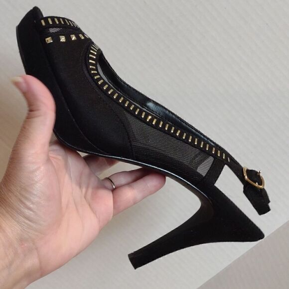 👍 Sexy Black Heels. Size9 A12 - Picture 8 of 9